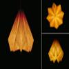 Brownfolds Paper Origami Lamp Shade; Vanilla Bliss Single Pack Light Peach view 4