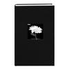 Fabric Frame Cover Photo Album 300 Pockets Hold 4x6 Photos, Deep Black view 1