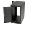 Global Industrial Computer Cabinet Side Car, Black, 12-1/8"W x 22-1/2"D x 21-1/2"H view 1