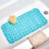iDesign Pebblz Suction Non-Slip Bath Mat for Shower Bathtub, Stall, Set of 1, Blue view 2