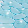 iDesign Pebblz Suction Non-Slip Bath Mat for Shower Bathtub, Stall, Set of 1, Blue view 4