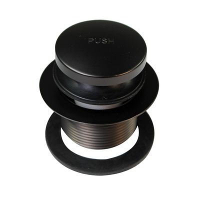Westbrass D3322-12 1-1/2-Inch NPSM Coarse Thread Tip-Toe Bath Drain, Oil Rubbed Bronze , Oil-Rubbed Bronze