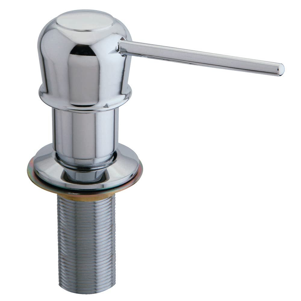 Kingston Brass SD1601 Heritage Soap Dispenser, Polished Chrome, 11-1/4" Length