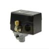 Pressure switch for air compressor made by Furnas / Hubbell 69JF9LY2C 140-175 Four port w/ unloader & on/off lever view 4