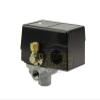 Pressure switch for air compressor made by Furnas / Hubbell 69JF7LY2C 95-125 Four port w/ unloader & on/off lever view 4