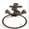 Pit Bull Nautical Anchor Rope Towel Rack 4" view 1