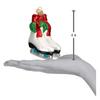 Old World Christmas Holiday Skates Glass Blown Ornament for Christmas Tree, Handcrafted Holiday Decoration, Sport Collection view 3