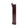 Seiko QXH004BLH Oak Wood Pendulum Wall Clock with Chimes, Dark Brown, 28 x 12.5 x 6 Inches view 2