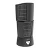 Lasko Oscillating Platinum Desktop Wind Tower Fan, 3-Speeds, Compact, Portable with Handle for Office, Bedroom and Kitchen, 14", Black, 4916 view 1