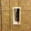 White Line Set Rough In Box Hvac Contractors Termination Point for Line Set Condensation Drain and Low Voltage Wire view 3