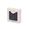 Twine Square Slate Coasters, Modern Square Coasters, Slate with Velvet Backing, Protect Tables and Surfaces, Black, Set of 4 view 4