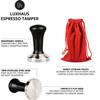 LuxHaus 58mm Espresso Tamper - Premium Barista Coffee Tamper with 100% Flat Stainless Steel Base view 3