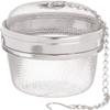 Kchenprofi Stainless Steel Herb Container for Stewing - 2.5-Inch, Metallic - Kitchen Herb & Spice Mesh Infuser Ball - Locking Lid & Chain for Easy Removal view 1
