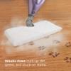 Shark Steam Pocket Mop with 2 Washable Double-sided Pads, Steam Sanitization, Swivel Steering, Lightweight, Steam Cleaner for Sealed Hard Floors, Hardwood, Marble, Tile, Purple, S3501 view 4