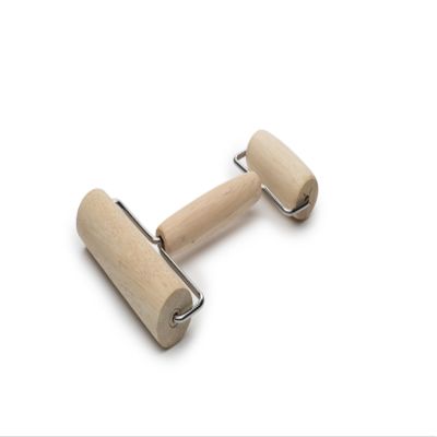 Fox Run Double Ended Pastry and Pizza Roller, Wood 1.25 x 4.5 x 7 inches