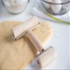 Fox Run Double Ended Pastry and Pizza Roller, Wood 1.25 x 4.5 x 7 inches view 4
