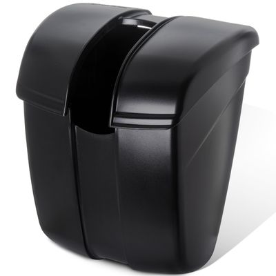 San Jamar Saf-T-Ice Plastic Scoop Caddy for Scoops, 86 oz, Black