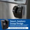 San Jamar Saf-T-Ice Plastic Scoop Caddy for Scoops, 86 oz, Black view 3