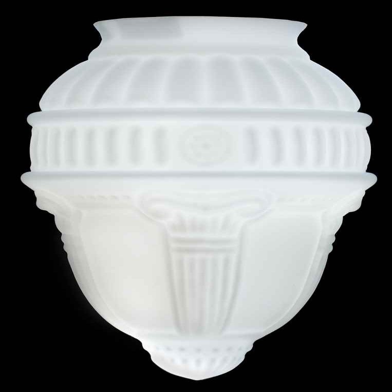 Meyda Tiffany 101465 Colonnade Frosted with 3.25" Neck Shade, 6" Wide