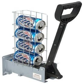 Pittsburgh Multi-Load 6 Aluminum Can Crusher Heavy Duty by HFT, Silver