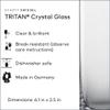 SCHOTT ZWIESEL Convention Longdrink Glass(Set of 6), Iced Beverage Glasses for Cocktails, Dishwasher-Safe Machine-Made Tritan Crystal Glasses, Made in Germany (12.5 Ounce) view 3