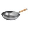 JOYCE CHEN Classic Series 12-Inch Carbon Steel Stir Fry Pan with Birch Handle view 1