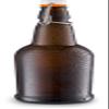 Home Brewing Glass Beer Bottle with Easy Wire Swing Cap & Airtight Rubber Seal -Amber- 16oz - Case of 12 - by Tiabo view 4