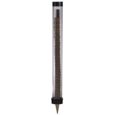 Dispense-Rite GFCD-1 Surface or Stand Mounted Ice Cream Cone Dispenser, Gravity-Fed, Small