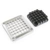 WYZworks Replacement 2-Hole 1/2" Blade Assembly and Pusher Block for Commercial French Fry Cutter Stainless Steel view 1