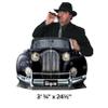 Gangster Car Photo Prop Party Accessory (1 count) (1/Pkg) view 2