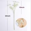 Duovlo 10pcs Babies Breath Flowers 23.6" Artificial Gypsophila Bouquets Real Touch Flowers for Wedding Home DIY Decor view 2
