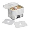 Hamilton Beach Digital Food Dehydrator for Fruit and Jerky, Vegetables and More, 5 Trays, Adjustable Temperature, 48 Hour Timer + Auto Shutoff, Grey (32100A) view 1