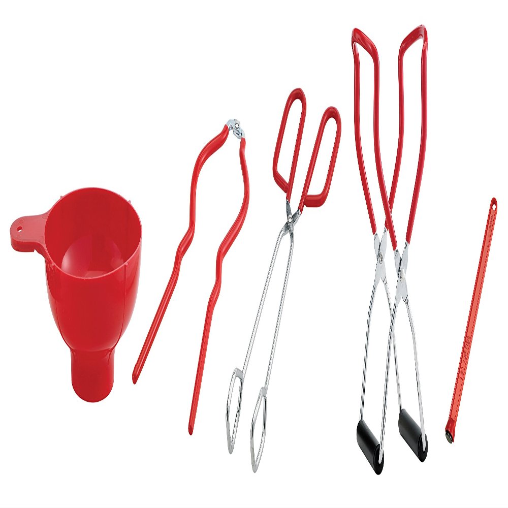 Mrs. Andersons Baking Canning Tool Set, for Home Canning and Dehydrating to Preserve Foods, 5-Piece Set