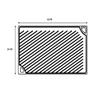 Lodge Reversible Cast Iron Grill/Griddle  9.5 x 16.75 Inch Pre-Seasoned Cooking Surface  Flat & Ribbed Sides  Use on Stove, Grill, or Campfire  Made in the USA  Heavy-Duty, Black view 2