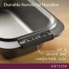 Anolon - 54709 Anolon Advanced Nonstick Bakeware/Baking/Loaf Pan with Grips, 9 Inch x 5 Inch, Gray view 3