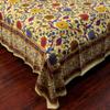Indian Bedspread ? Cotton Sunflower Print view 3