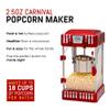 Elite Gourmet EPM-250 Maxi-Matic 2.5 Ounce Classic Carnival, Tabletop Kettle Popcorn Popper Machine, Retro-Style, Movie Hot Buttered Popcorn, Red view 3