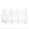 The Wine Savant Crystal Port and Dessert Wine Sippers, Dry Sherry, Cordial, Aperitif & Nosing Copitas Tasting Glass - Dinner Drink Glassware Glasses | Set of 4-3 oz Sipper | - view 3