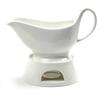 Norpro Porcelain Gravy Sauce Boat with Stand and Candle view 1