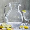 tag Bubble Clear Glass Pitcher with Handle 64 oz. Clear view 3