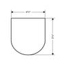 Axor 42436000 Urquiola Toilet Paper Holder, Chrome view 3