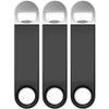 Bartender Bottle Openers, Beer Bottle Openers, Speed Openers 3 Pack by Premium Cold One. Professional Grade: Rubber Coated, Stainless Steel. Large, 7 inch view 1