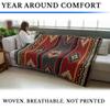 Pure Country Weavers Kaibab Blanket - Southwest Native American Inspired - Gift Tapestry Throw Woven from Cotton - Made in The USA (72x54) view 4
