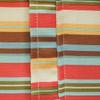 DII Summer Stripe Outdoor Zippered Tabletop Collection, Multi-use, Machine Washable, Tablecloth, 60" Round, Sunset view 4