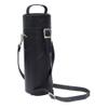 Piel Leather Single Deluxe Wine Carrier, Black, One Size view 2