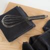 Now Designs Ripple Kitchen Towel, Set of 2, Black view 3