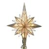 Kurt Adler 10-Light 10-Inch Capiz Classical Multi-Pointed Bethlehem Star Treetop view 1