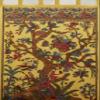 India Arts Tree of Life Tab Top Curtain-Drape-Door Panel-Mustard view 2