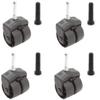 Leggett & Platt Replacement Wheels / Casters with Socket Sleeves - Set of 4 view 1