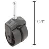 Leggett & Platt Replacement Wheels / Casters with Socket Sleeves - Set of 4 view 3